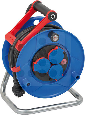 Haspel 25 meter 3-voudig 3 x 1.5mm² IP44